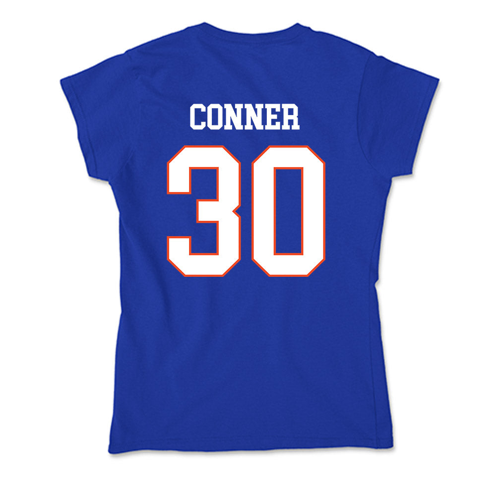 Boise State - NCAA Women's Soccer : Cindy Conner - Soft Style Women’s T-Shirt-1