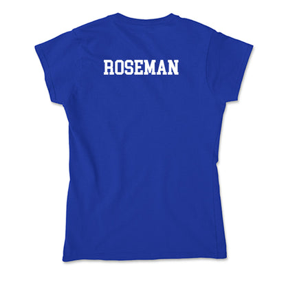 Boise State - NCAA Men's Track & Field : Wyatt Roseman - Soft Style Women’s T-Shirt-1
