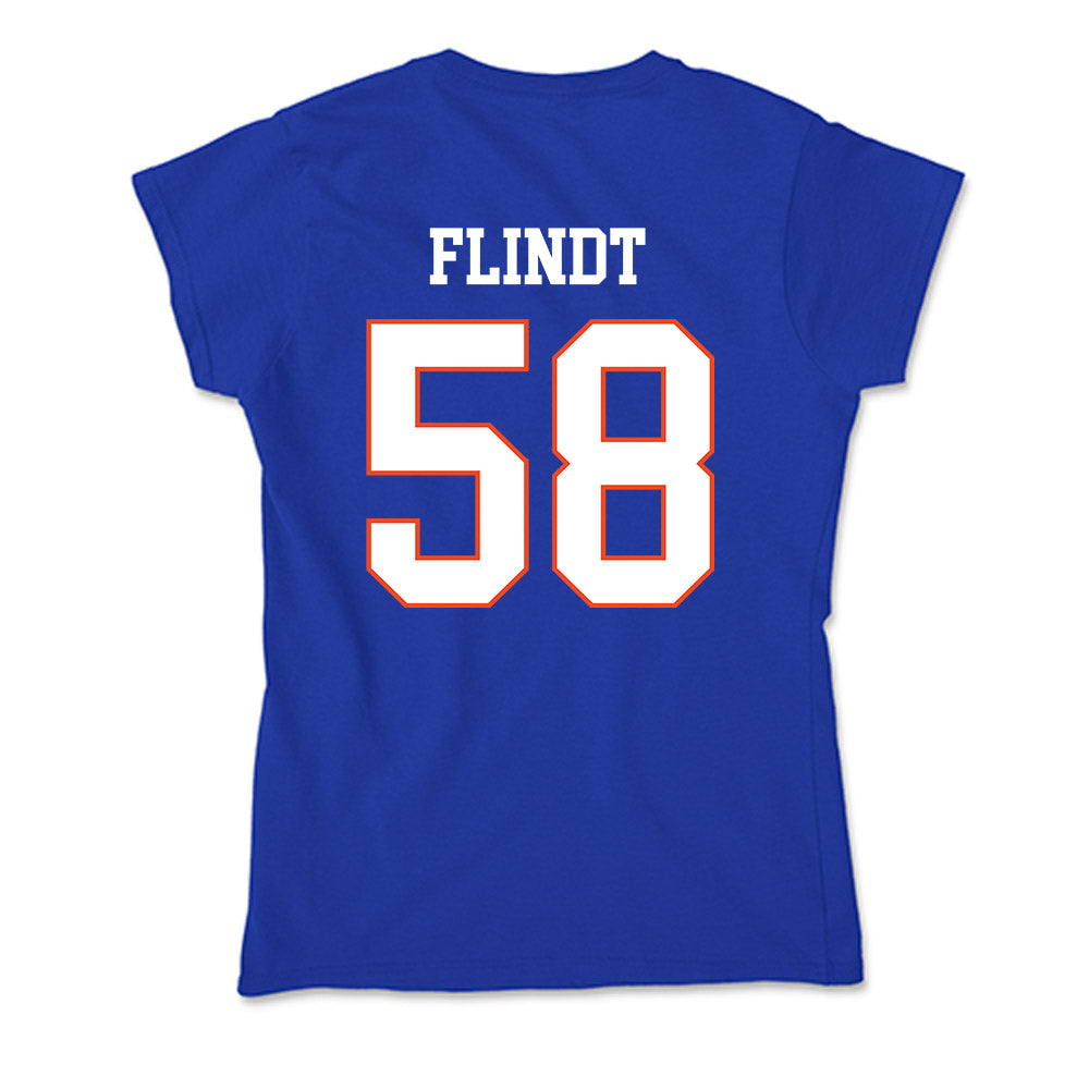 Boise State - NCAA Softball : Mya Flindt - Soft Style Women’s T-Shirt-1