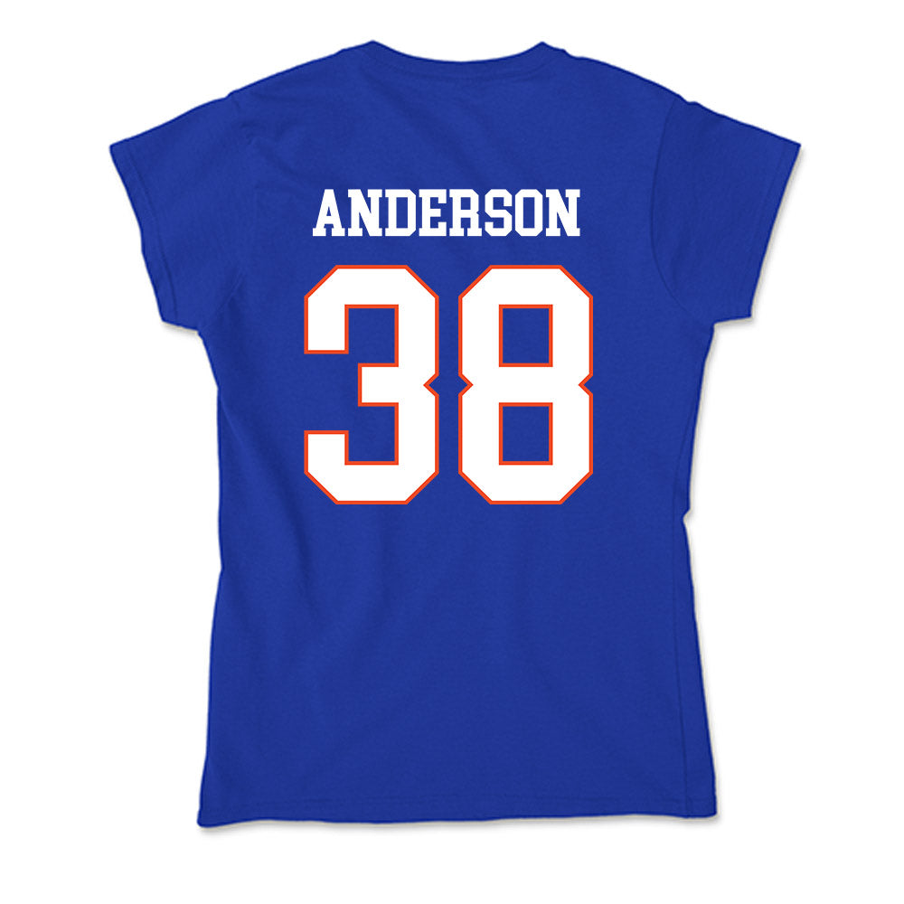 Boise State - NCAA Football : Travis Anderson - Soft Style Women’s T-Shirt-1