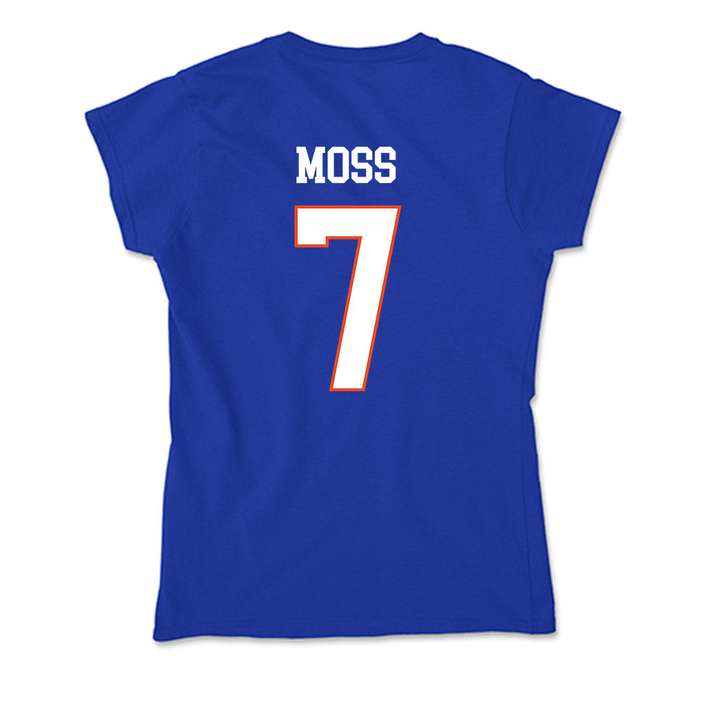 Boise State - NCAA Beach Volleyball : Addison Moss - Soft Style Women’s T-Shirt-1