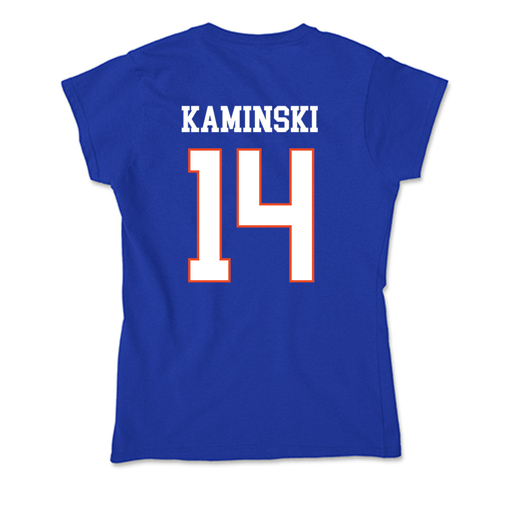 Boise State - NCAA Women's Volleyball : Annie Kaminski - Soft Style Women’s T-Shirt-1