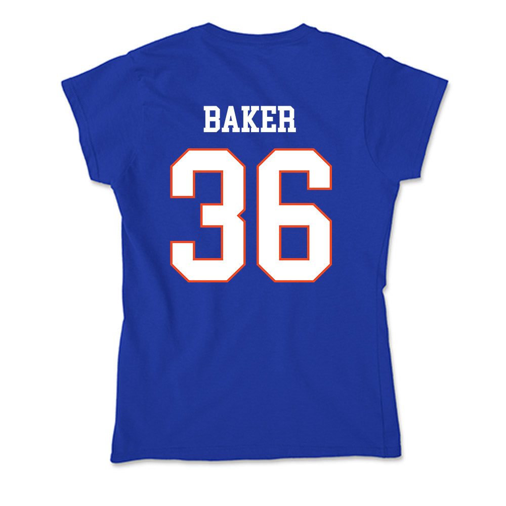 Boise State - NCAA Women's Soccer : Ella Baker - Soft Style Women’s T-Shirt-1
