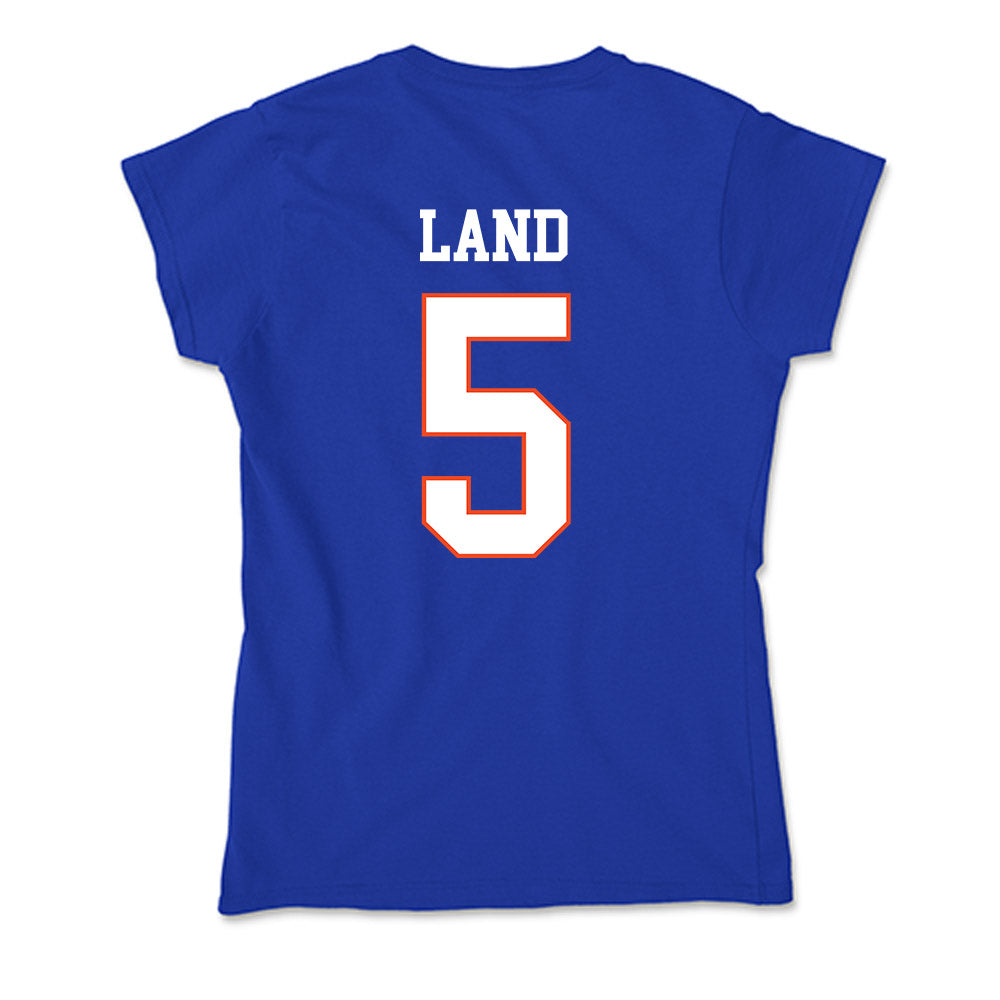 Boise State - NCAA Women's Soccer : Jayla Land - Soft Style Women’s T-Shirt-1