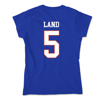 Boise State - NCAA Women's Soccer : Jayla Land - Soft Style Women’s T-Shirt-1