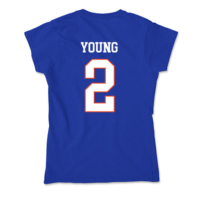 Boise State - NCAA Women's Soccer : Jasmin Young - Soft Style Women’s T-Shirt-1
