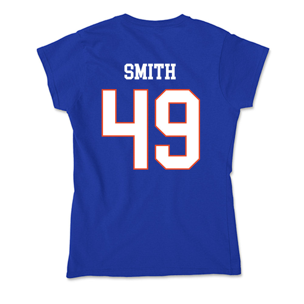 Boise State - NCAA Football : Ty Smith - Soft Style Women’s T-Shirt-1