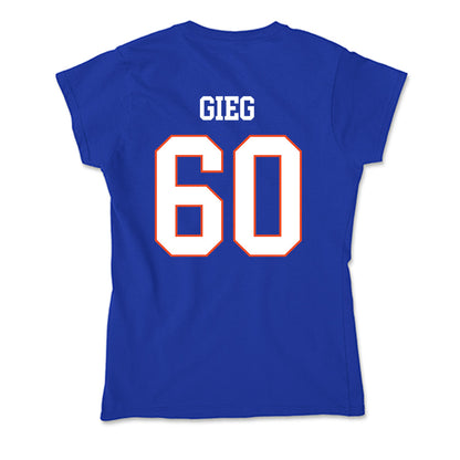 Boise State - NCAA Football : Spencer Gieg - Soft Style Women’s T-Shirt-1