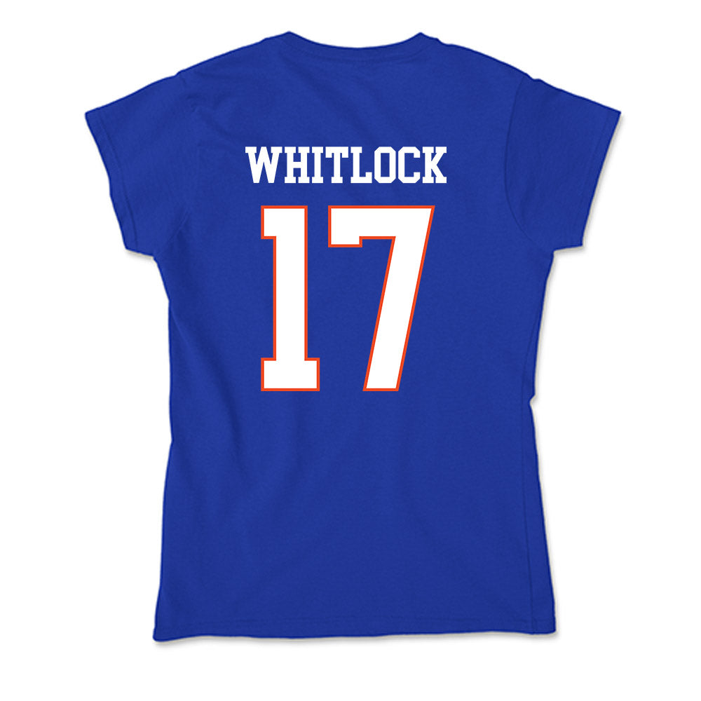 Boise State - NCAA Football : Demetric Whitlock - Soft Style Women’s T-Shirt-1