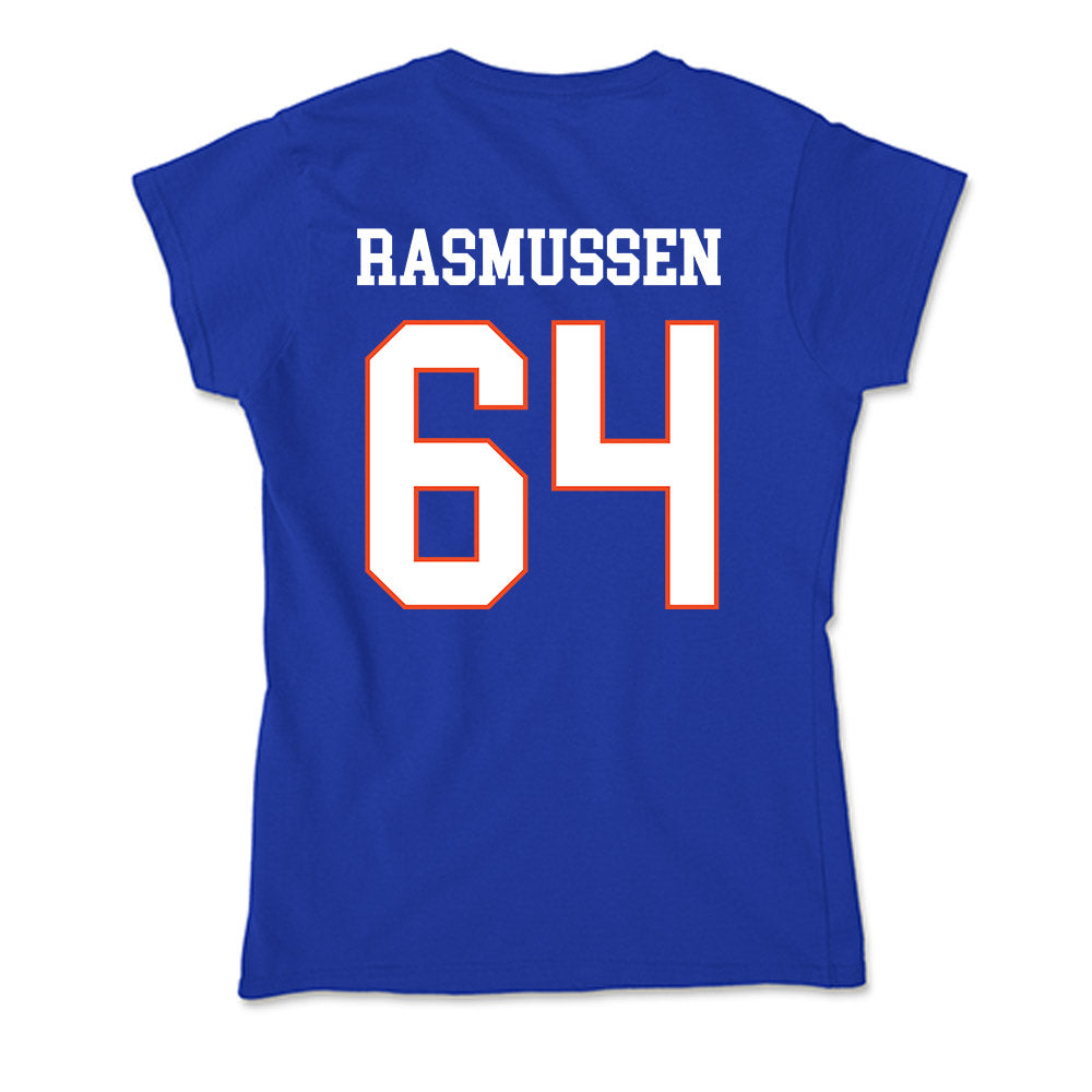 Boise State - NCAA Football : Carson Rasmussen - Soft Style Women’s T-Shirt-1