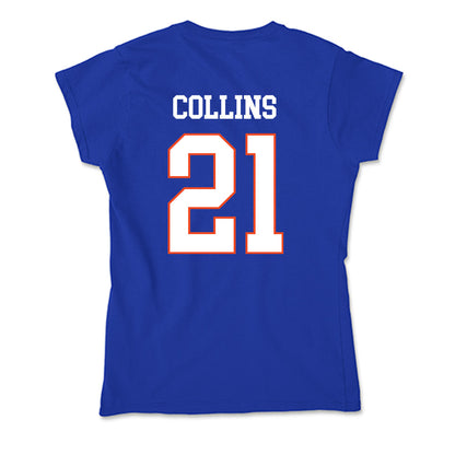 Boise State - NCAA Women's Soccer : Olivia Collins - Soft Style Women’s T-Shirt-1