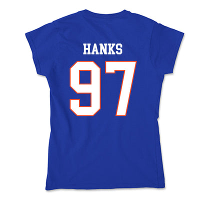Boise State - NCAA Football : Hayden Hanks - Soft Style Women’s T-Shirt-1