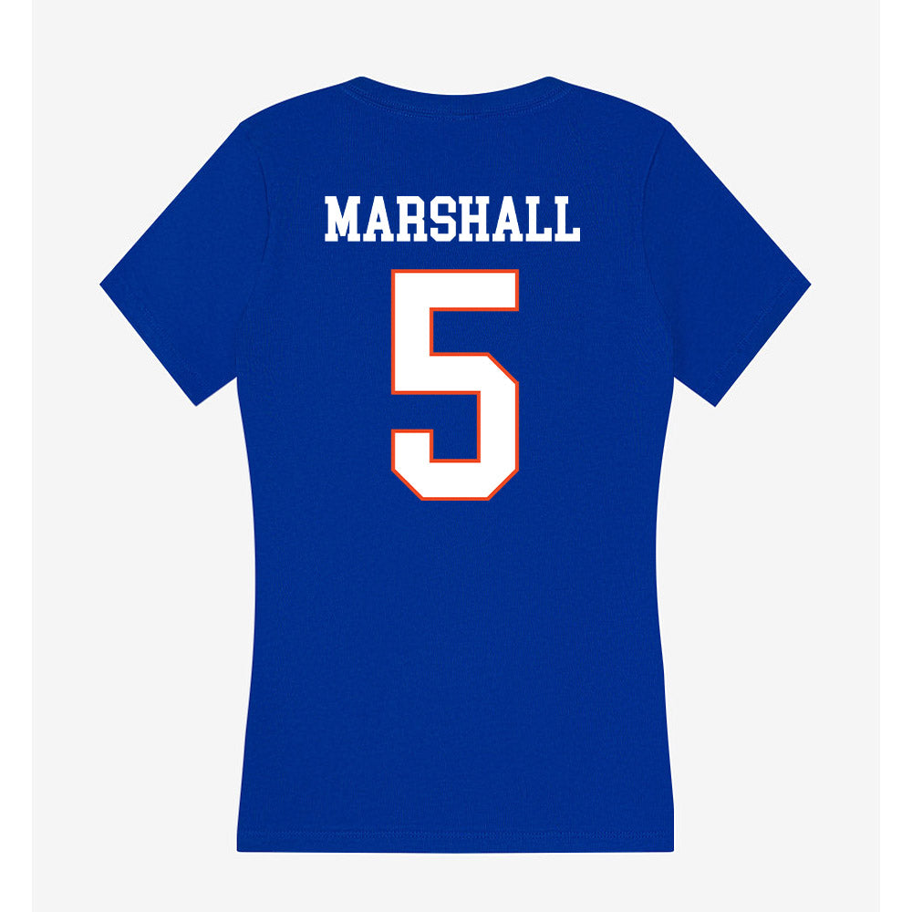 Boise State - NCAA Football : Chris Marshall - Women's V-Neck T-Shirt-1
