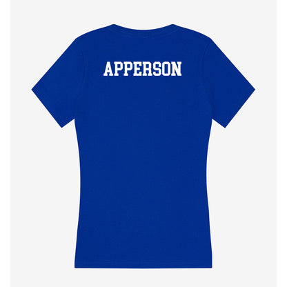 Boise State - NCAA Men's Track & Field : Austen Apperson - Women's V-Neck T-Shirt-1