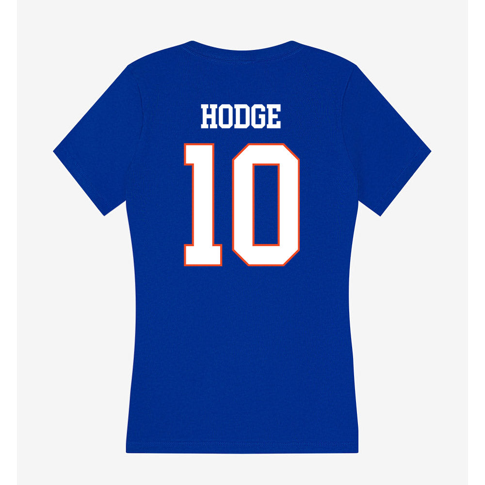 Boise State - NCAA Softball : Molly Hodge - Women's V-Neck T-Shirt-1