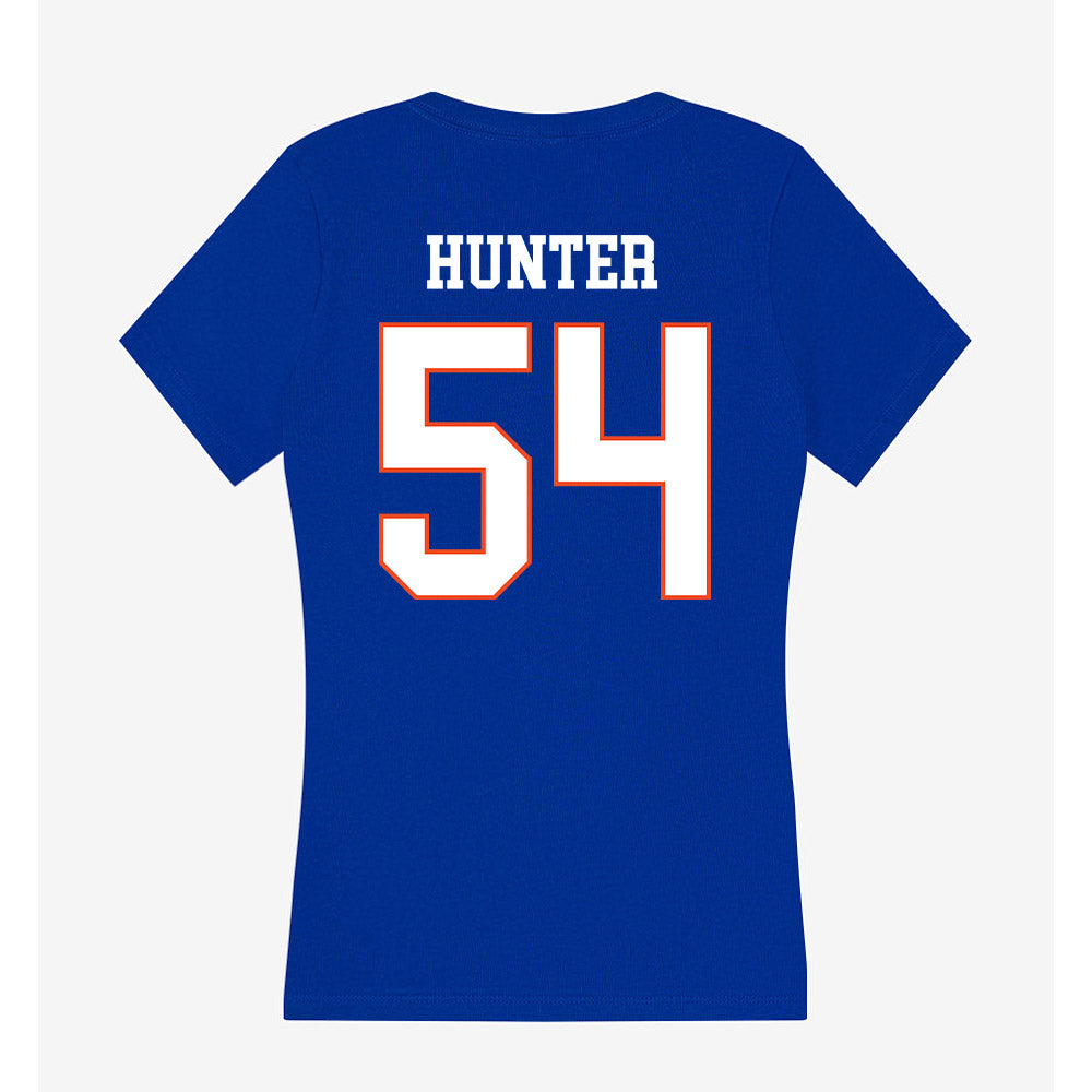 Boise State - NCAA Football : Gabriel Hunter - Women's V-Neck T-Shirt-1
