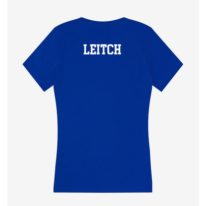 Boise State - NCAA Women's Gymnastics : Sydney Leitch - Women's V-Neck T-Shirt-1