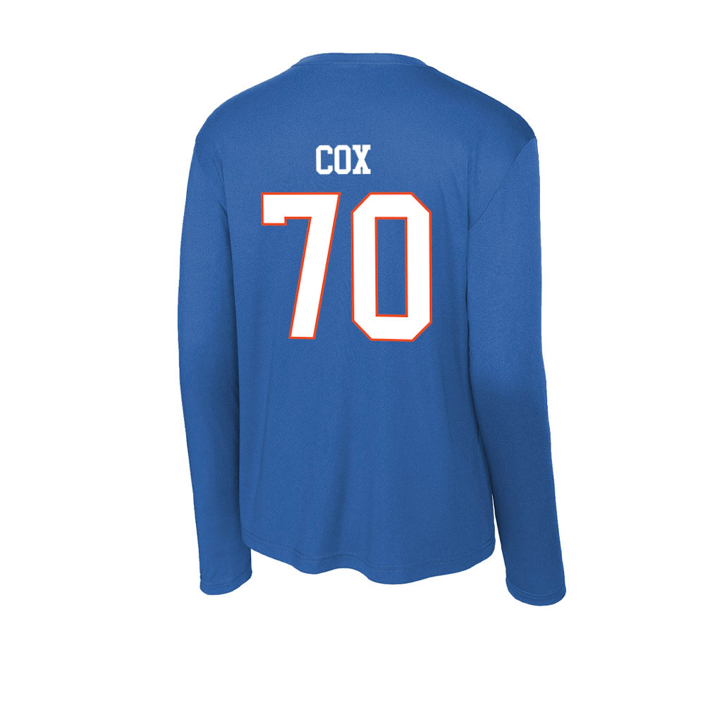 Boise State - NCAA Football : Kyle Cox - Activewear Long Sleeve T-Shirt-1