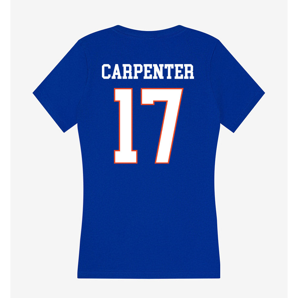 Boise State - NCAA Women's Volleyball : Kayleigh Carpenter - Women's V-Neck T-Shirt-1