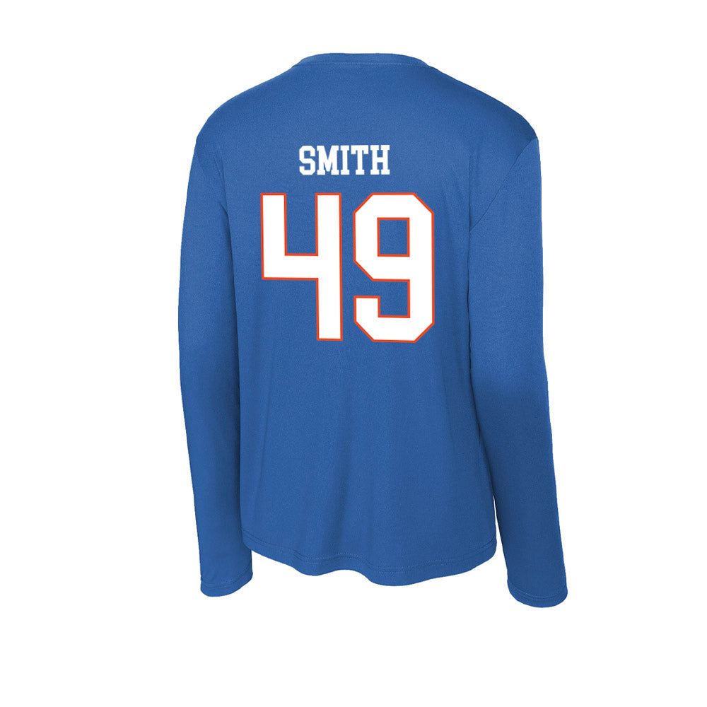 Boise State - NCAA Football : Ty Smith - Activewear Long Sleeve T-Shirt-1