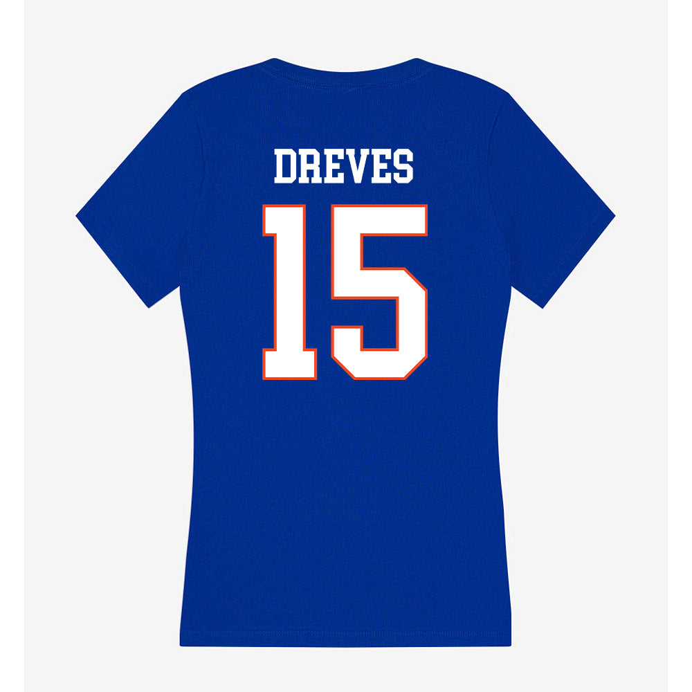Boise State - NCAA Women's Volleyball : Sydney Dreves - Women's V-Neck T-Shirt-1