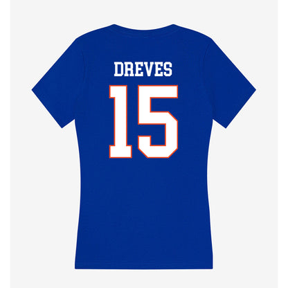 Boise State - NCAA Women's Volleyball : Sydney Dreves - Women's V-Neck T-Shirt-1