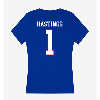 Boise State - NCAA Women's Volleyball : Kendall Hastings - Women's V-Neck T-Shirt-1