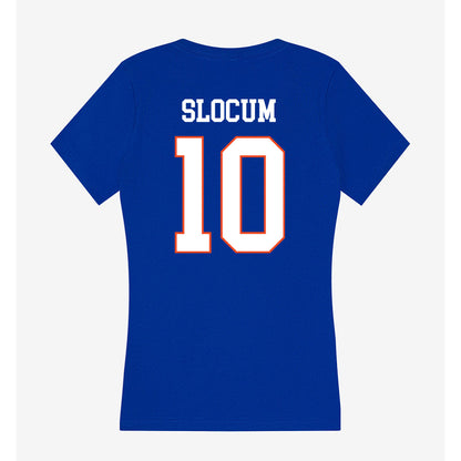 Boise State - NCAA Women's Soccer : Kaitlyn Slocum - Women's V-Neck T-Shirt-1