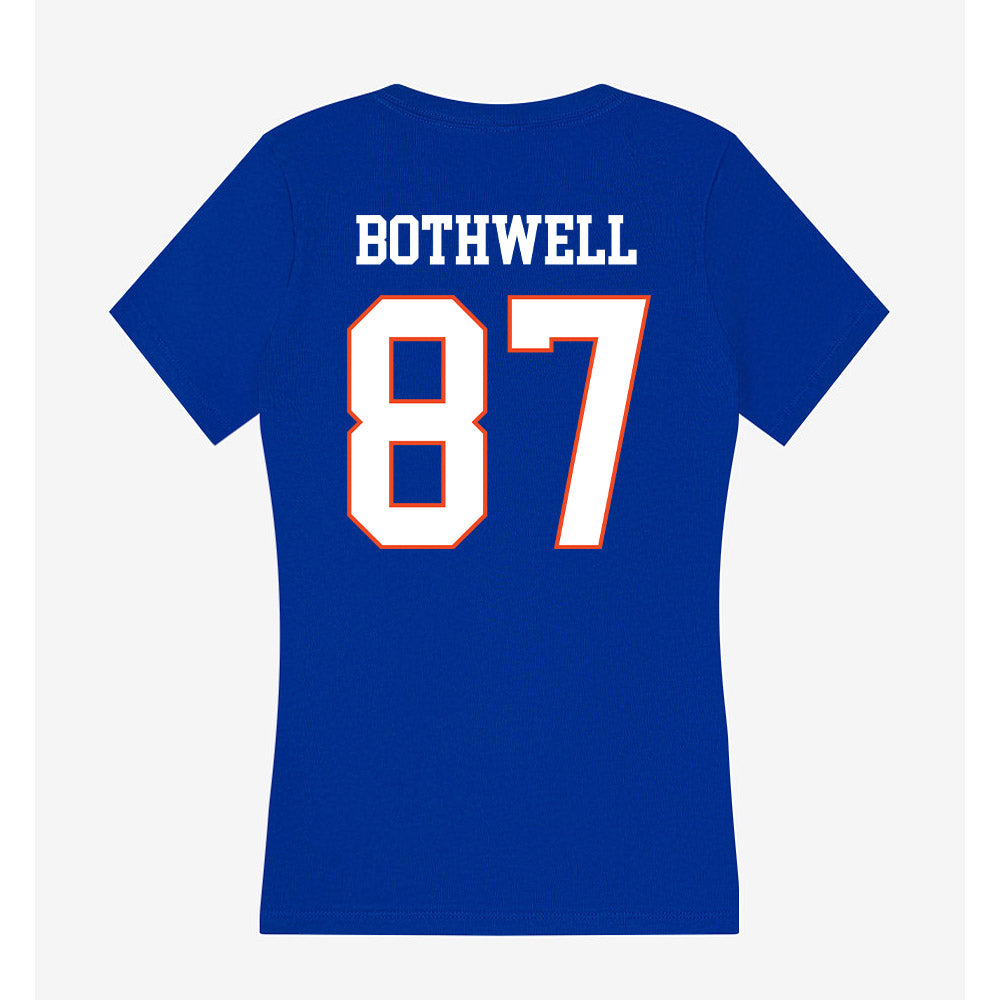 Boise State - NCAA Football : Mitch Bothwell - Women's V-Neck T-Shirt-1