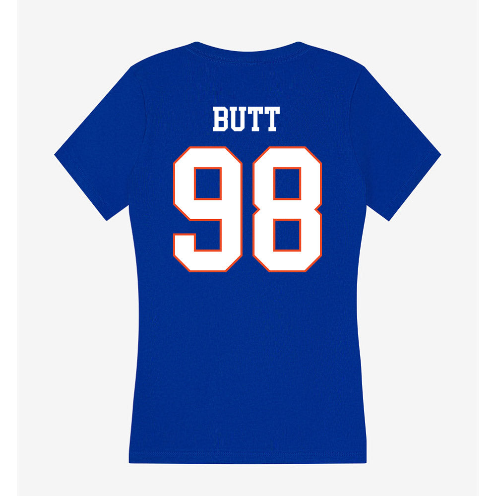 Boise State - NCAA Softball : Makenzie Butt - Women's V-Neck T-Shirt-1