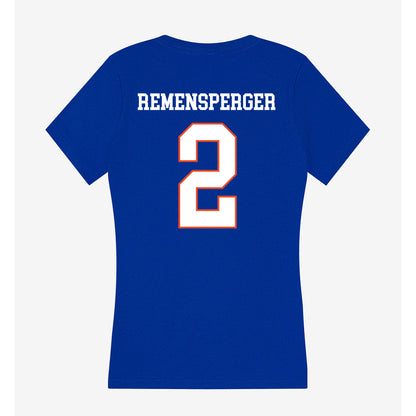 Boise State - NCAA Women's Volleyball : Kierstin Remensperger - Women's V-Neck T-Shirt-1