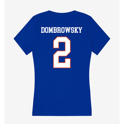 Boise State - NCAA Football : Gavin Dombrowsky - Women's V-Neck T-Shirt-1