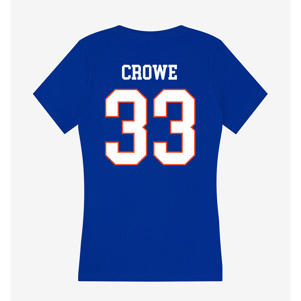 Boise State - NCAA Football : Tyler Crowe - Women's V-Neck T-Shirt-1