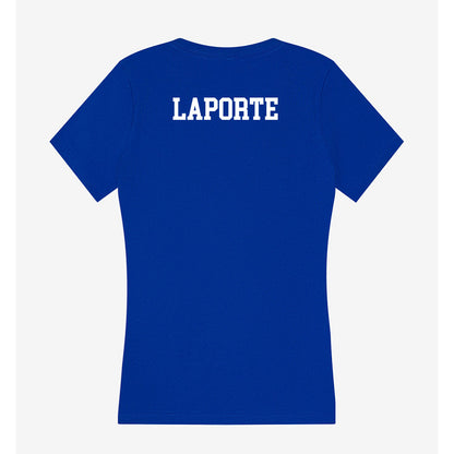 Boise State - NCAA Women's Track & Field : Lily LaPorte - Women's V-Neck T-Shirt-1