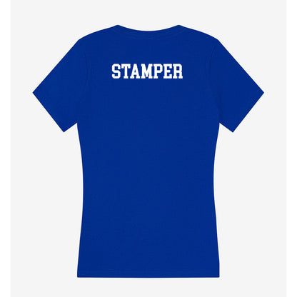 Boise State - NCAA Women's Track & Field : Abigail Stamper - Women's V-Neck T-Shirt-1