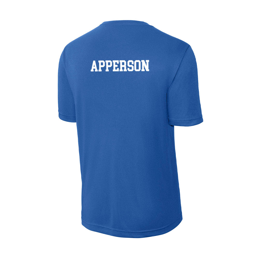 Boise State - NCAA Men's Track & Field : Austen Apperson - Activewear T-Shirt-1