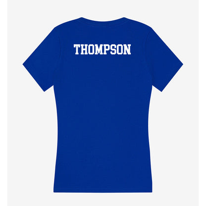 Boise State - NCAA Men's Track & Field : Alex Thompson - Women's V-Neck T-Shirt-1