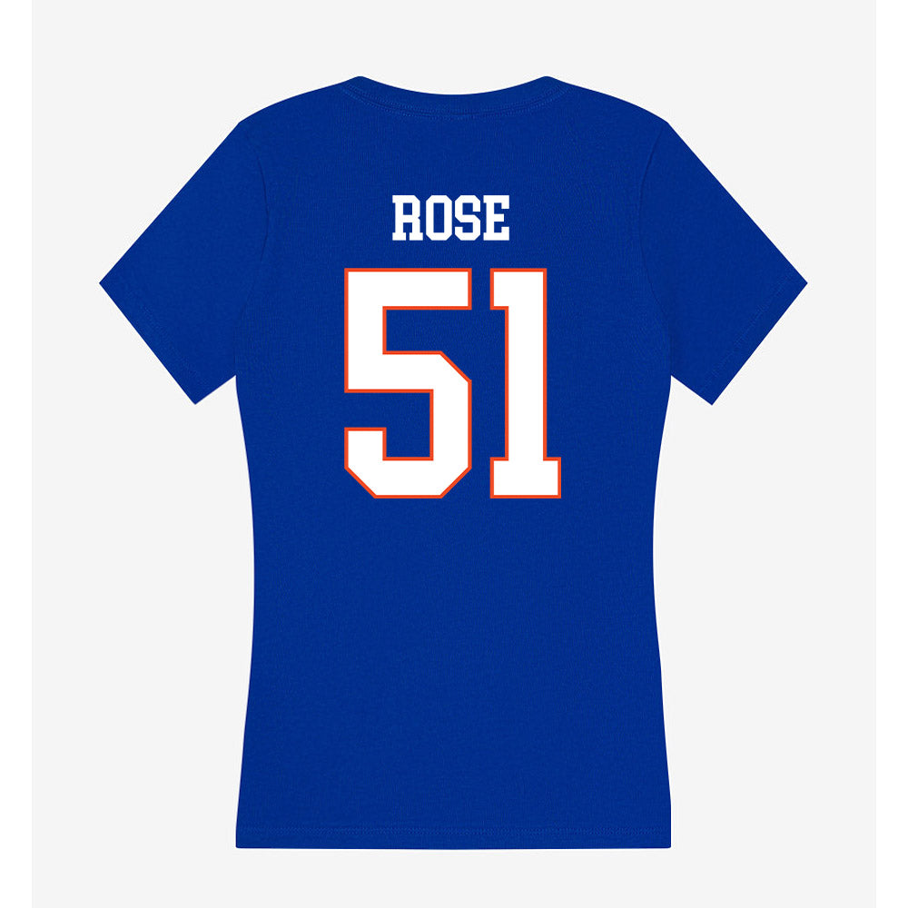 Boise State - NCAA Softball : Julianne Rose - Women's V-Neck T-Shirt-1