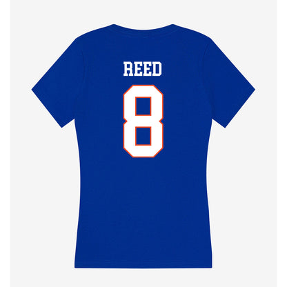 Boise State - NCAA Football : Markel Reed - Women's V-Neck T-Shirt-1
