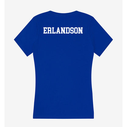 Boise State - NCAA Women's Track & Field : Tatum Erlandson - Women's V-Neck T-Shirt-1