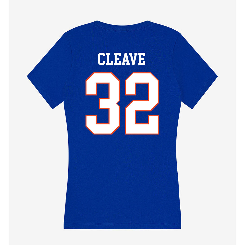 Boise State - NCAA Football : Bryce Cleave - Women's V-Neck T-Shirt-1