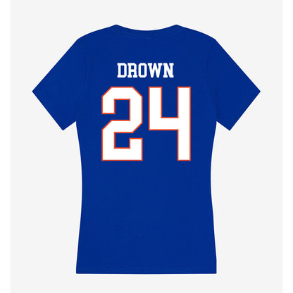 Boise State - NCAA Women's Soccer : Sophie Drown - Women's V-Neck T-Shirt-1