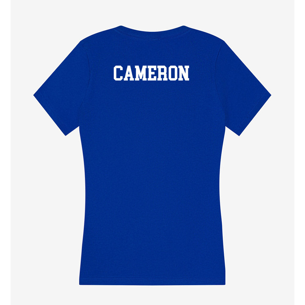 Boise State - NCAA Men's Track & Field : Cobe Cameron - Women's V-Neck T-Shirt-1