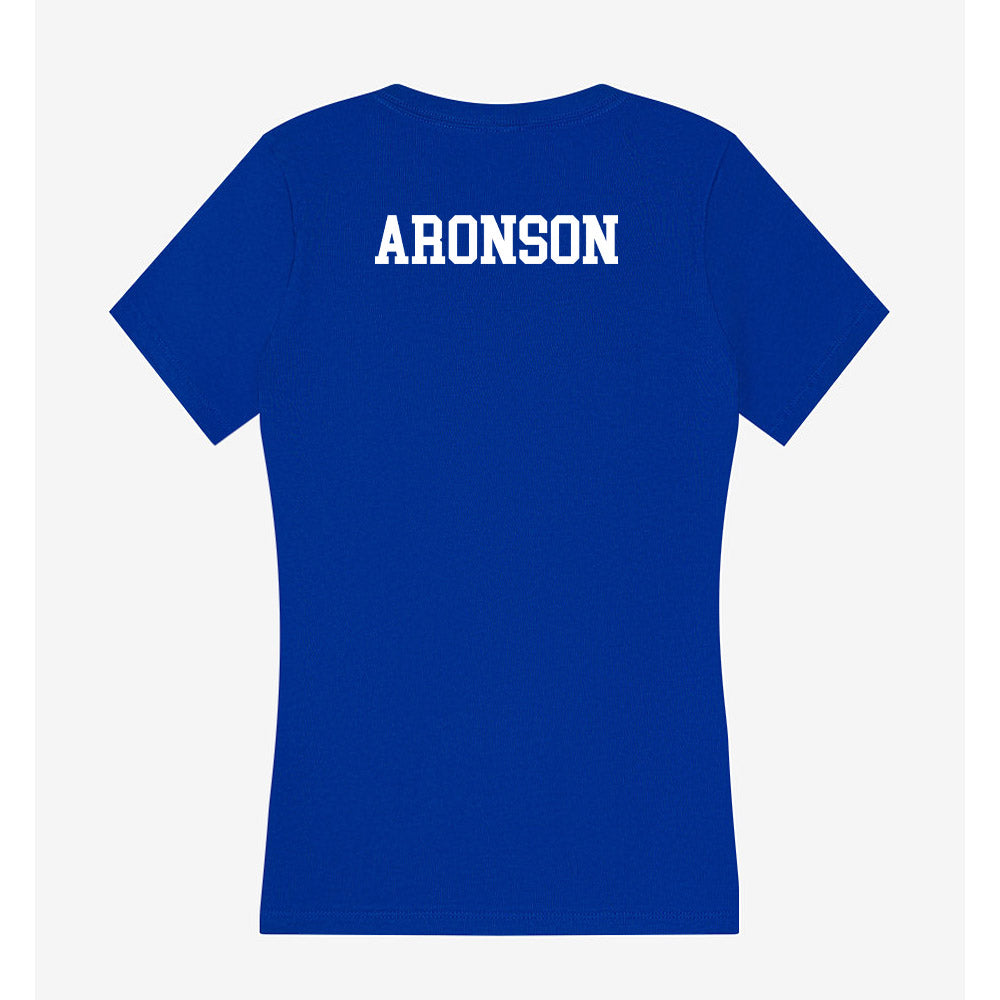 Boise State - NCAA Men's Tennis : Stewart Aronson - Women's V-Neck T-Shirt-1