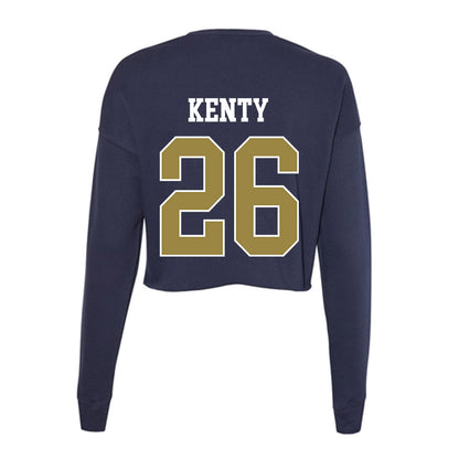 Georgia Southern - NCAA Baseball : Jansen Kenty - Women's Cropped Crew Fleece-1