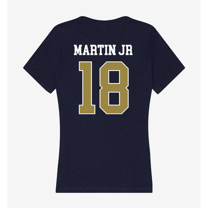 Georgia Southern - NCAA Baseball : Jevarra Martin Jr - Women's V-Neck T-Shirt-1