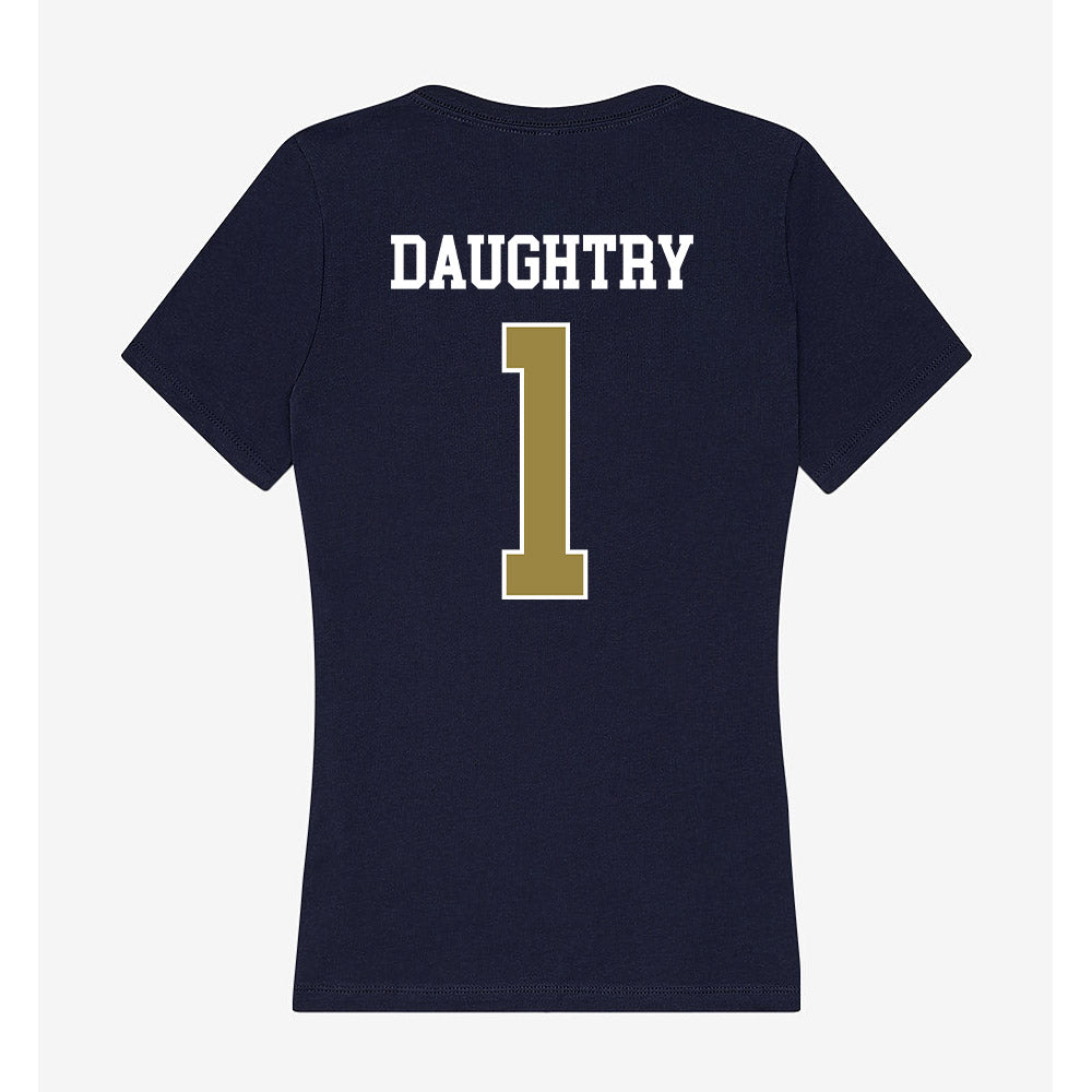 Georgia Southern - NCAA Women's Soccer : Addison Daughtry - Women's V-Neck T-Shirt-1