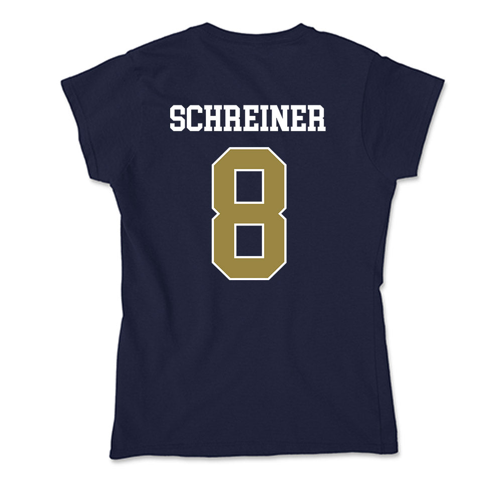 Georgia Southern - NCAA Men's Basketball : Cullen Schreiner - Soft Style Women’s T-Shirt-1
