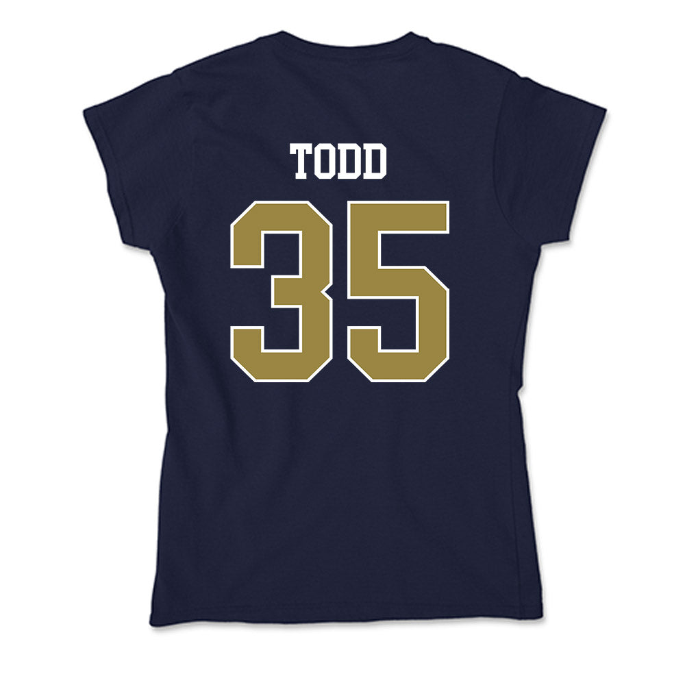 Georgia Southern - NCAA Football : Taeo Todd - Soft Style Women’s T-Shirt-1