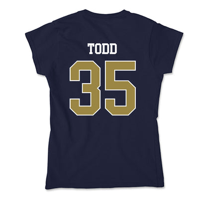 Georgia Southern - NCAA Football : Taeo Todd - Soft Style Women’s T-Shirt-1